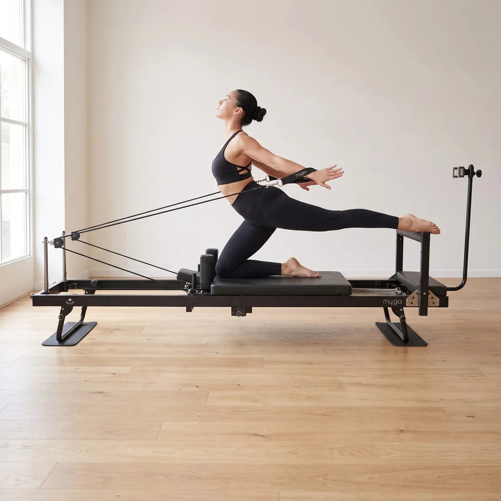 Reformerd Myga Pilates z platformą Springboard