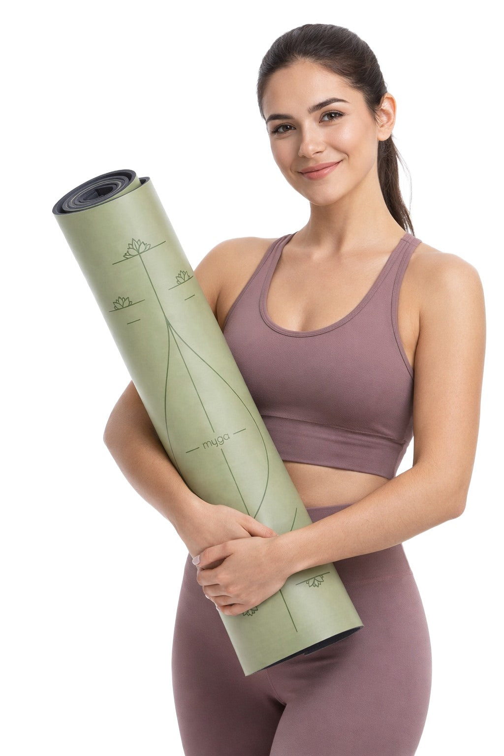 Mata do jogi myga - Alignment 6mm XL - zielony