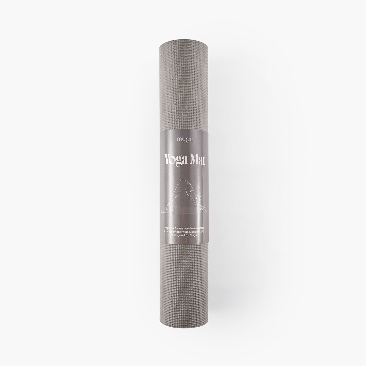 Mata do jogi Entry level 4mm - grafitowy