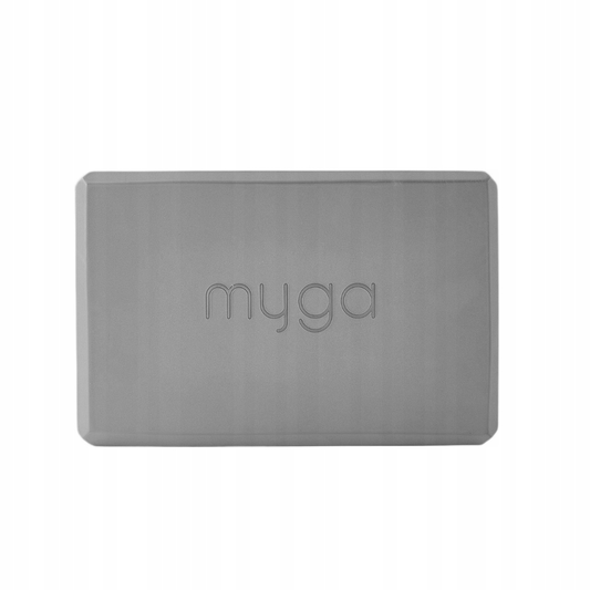 Klocek do jogi myga Foam Block - szary