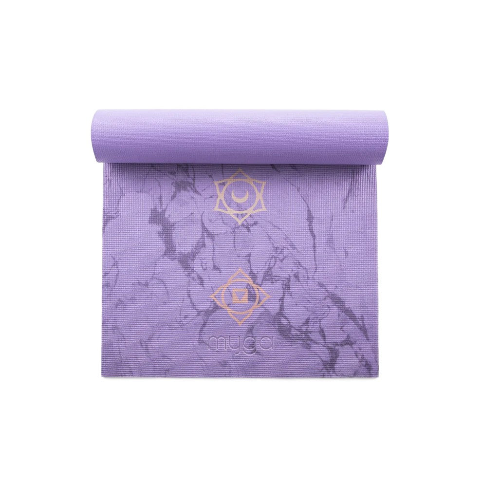 Zestaw do jogi Chakra Yoga Set: mata, klocek, pasek