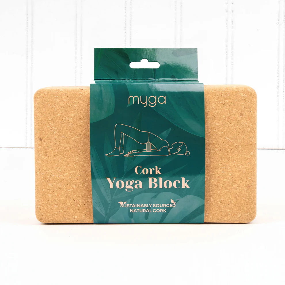 Korkowy klocek do jogi myga Cork Block