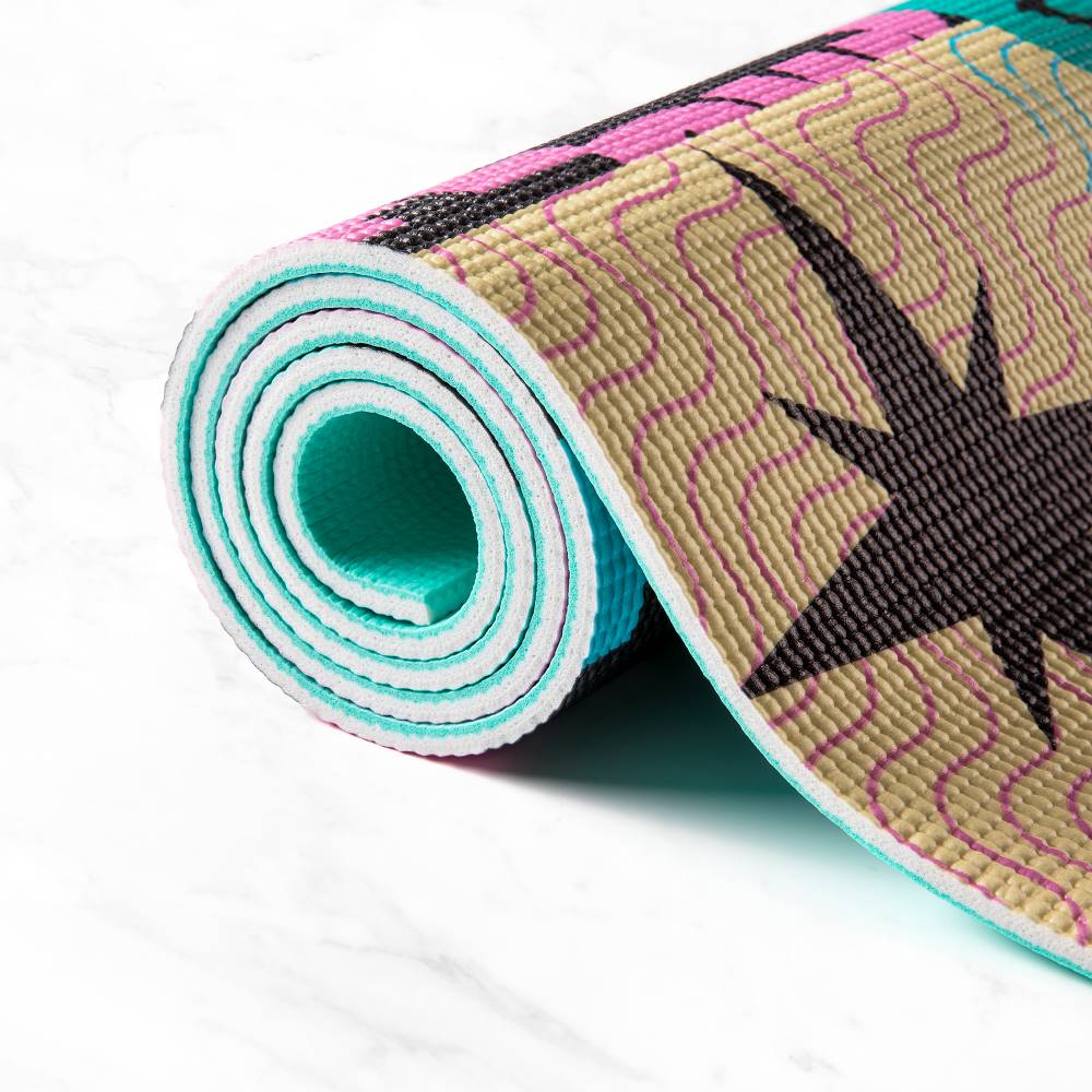 Zestaw do jogi myga Spirit Yoga Set: mata, klocek, pasek
