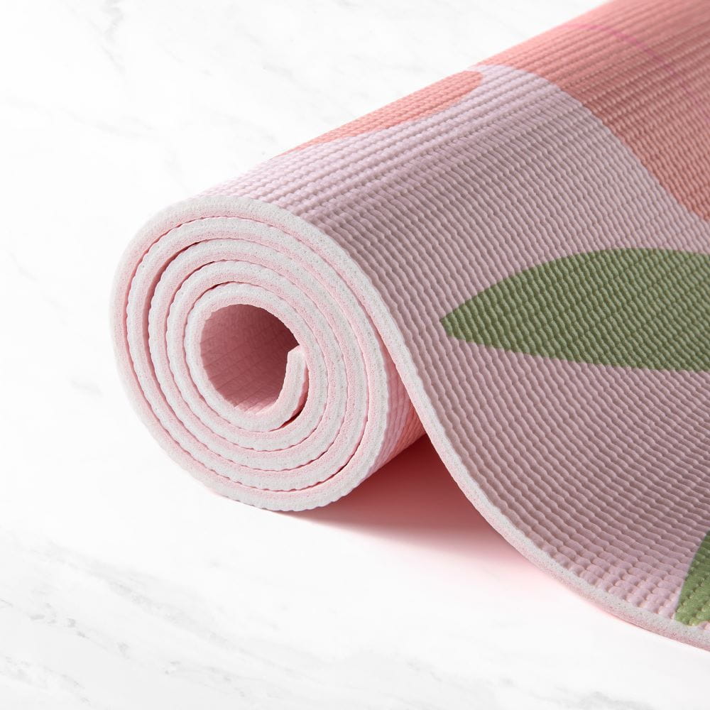 Zestaw do jogi myga Blossom Yoga Set: mata, klocek, pasek