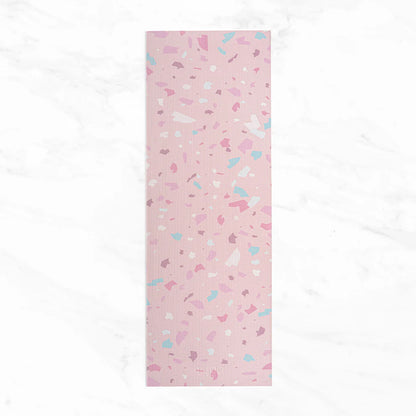 Zestaw do jogi myga Terrazzo Yoga Set: mata, klocek, pasek