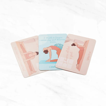 Karty do jogi myga Yoga Pose Cards