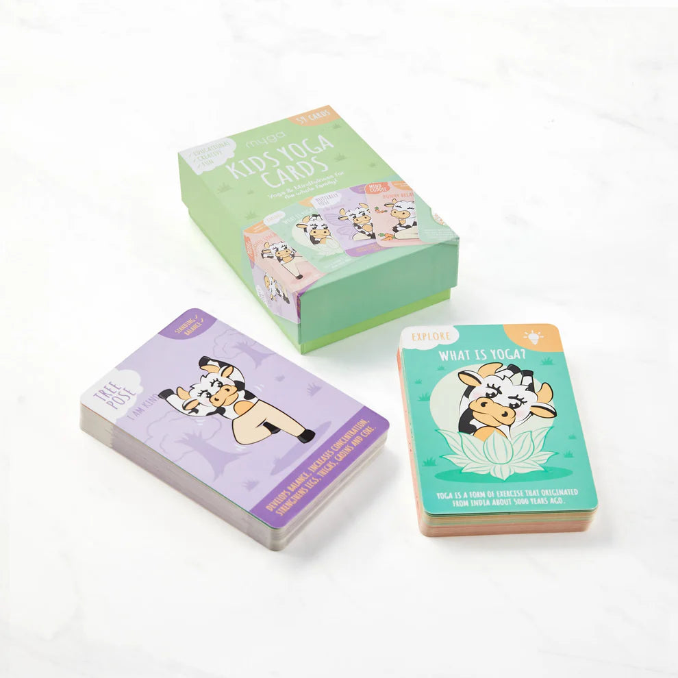 Karty do jogi dla dzieci Kids Yoga Cards
