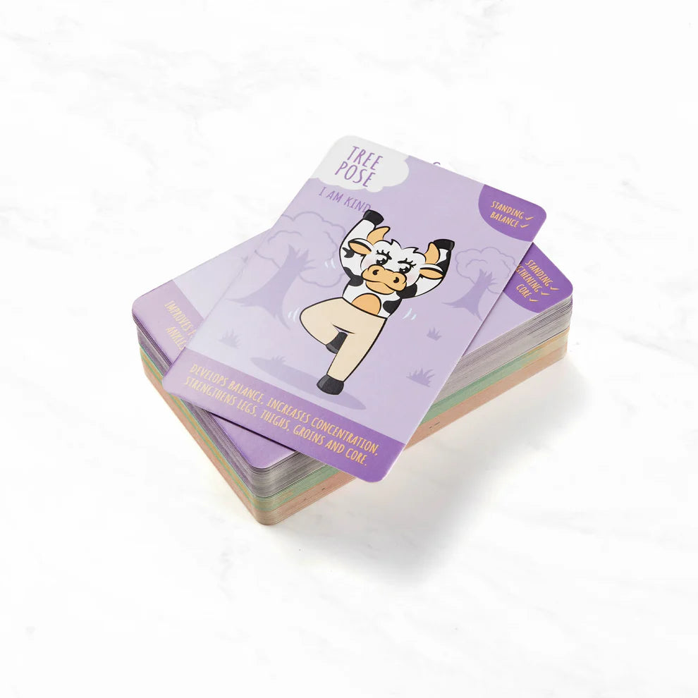 Karty do jogi dla dzieci Kids Yoga Cards