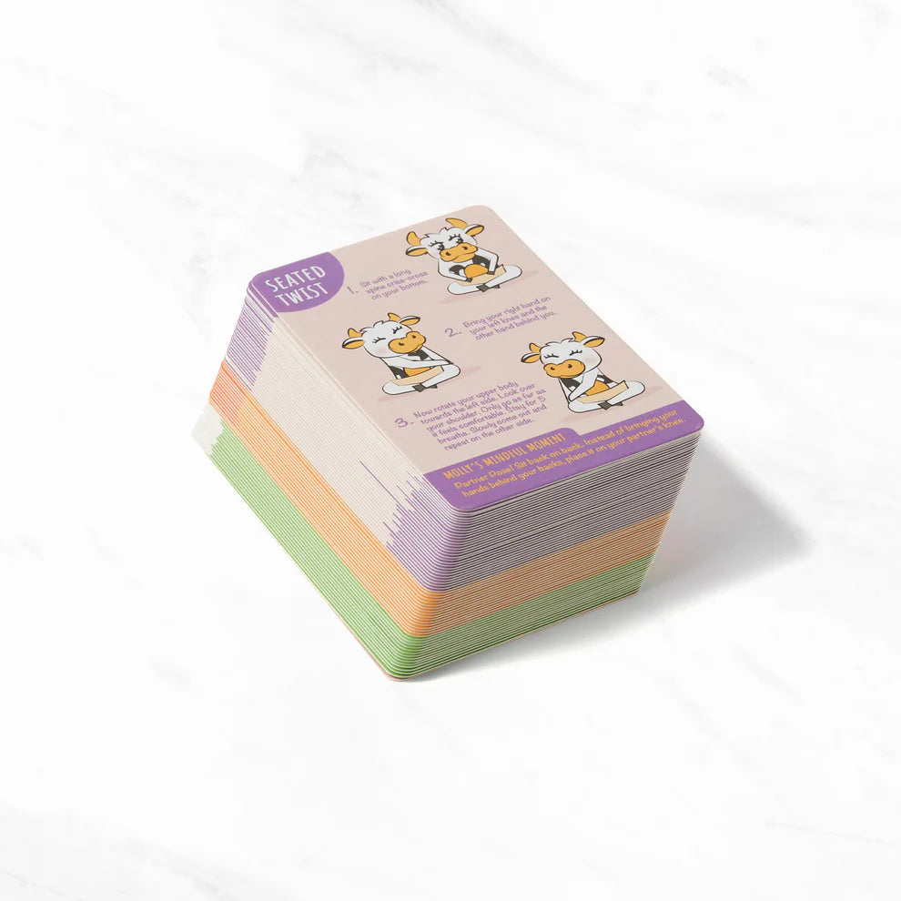 Karty do jogi dla dzieci Kids Yoga Cards