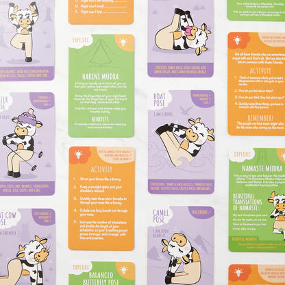 Karty do jogi dla dzieci Kids Yoga Cards