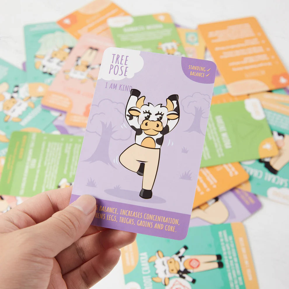 Karty do jogi dla dzieci Kids Yoga Cards