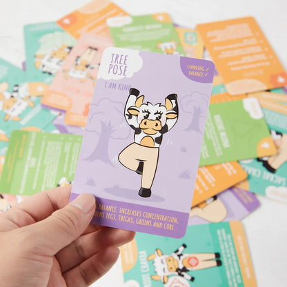Karty do jogi dla dzieci Kids Yoga Cards