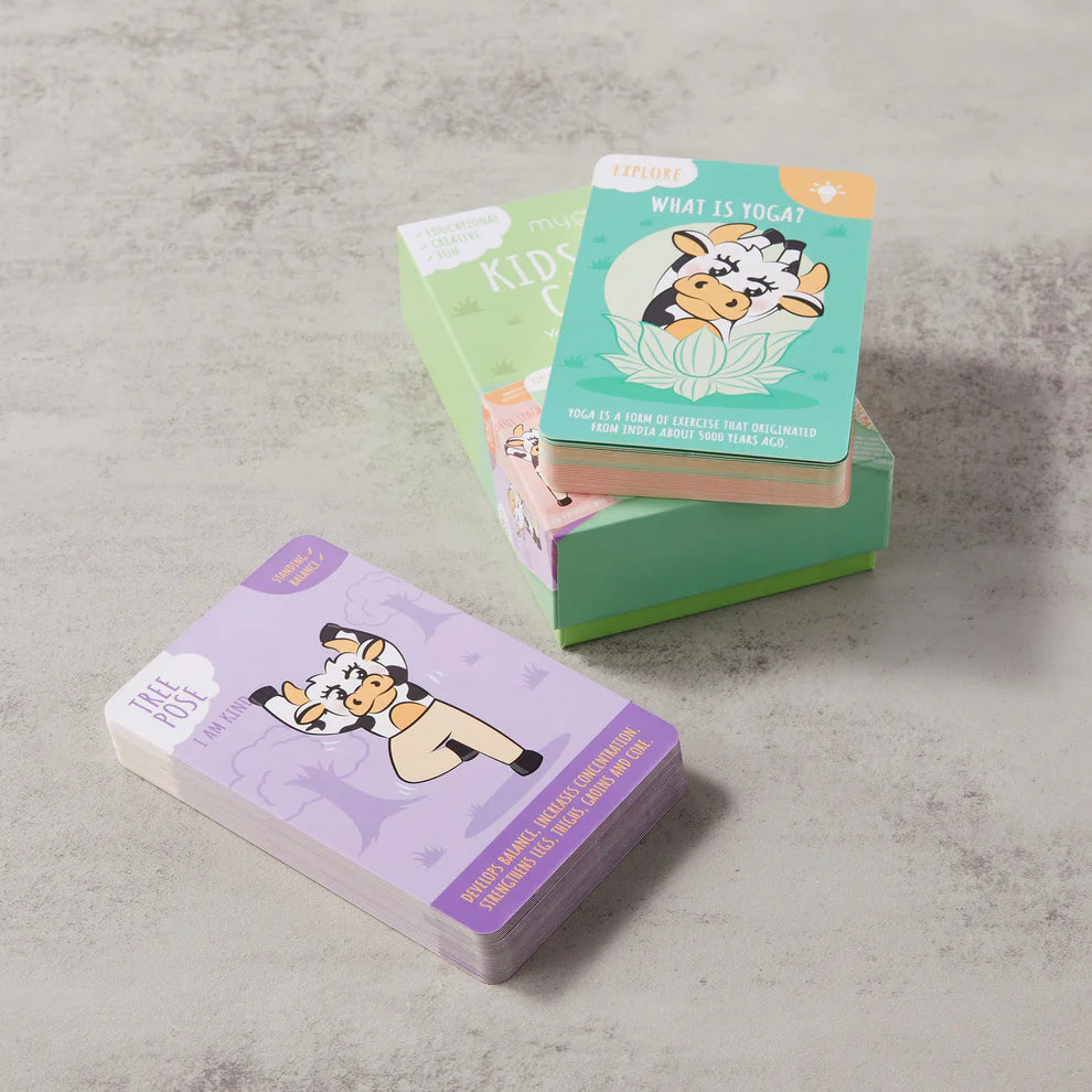 Karty do jogi dla dzieci Kids Yoga Cards