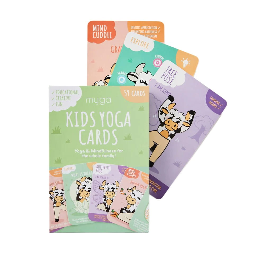 Karty do jogi dla dzieci Kids Yoga Cards