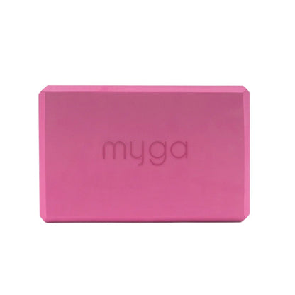 Klocek do jogi myga Foam Block - różowy