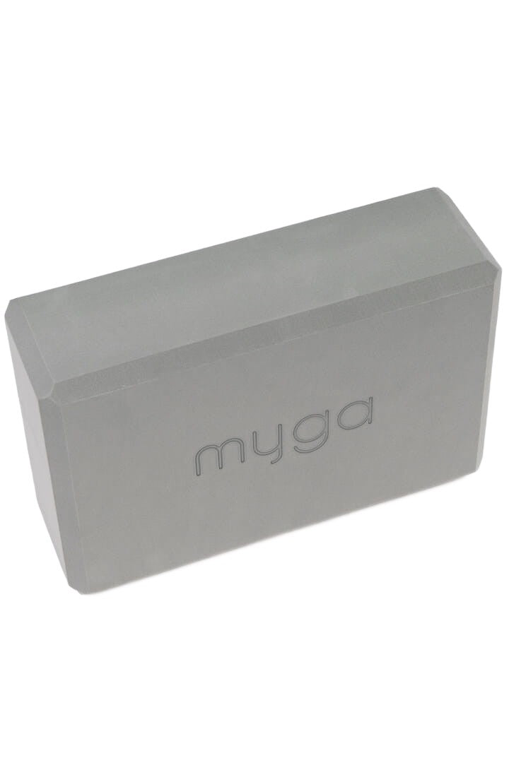 Klocek do jogi myga Foam Block - szary