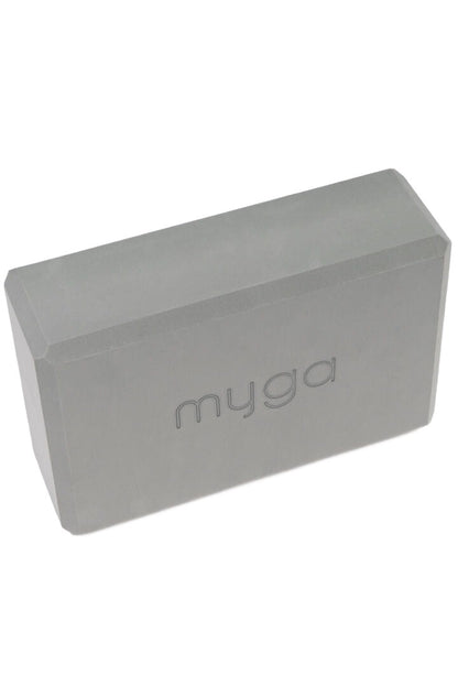 Klocek do jogi myga Foam Block - szary