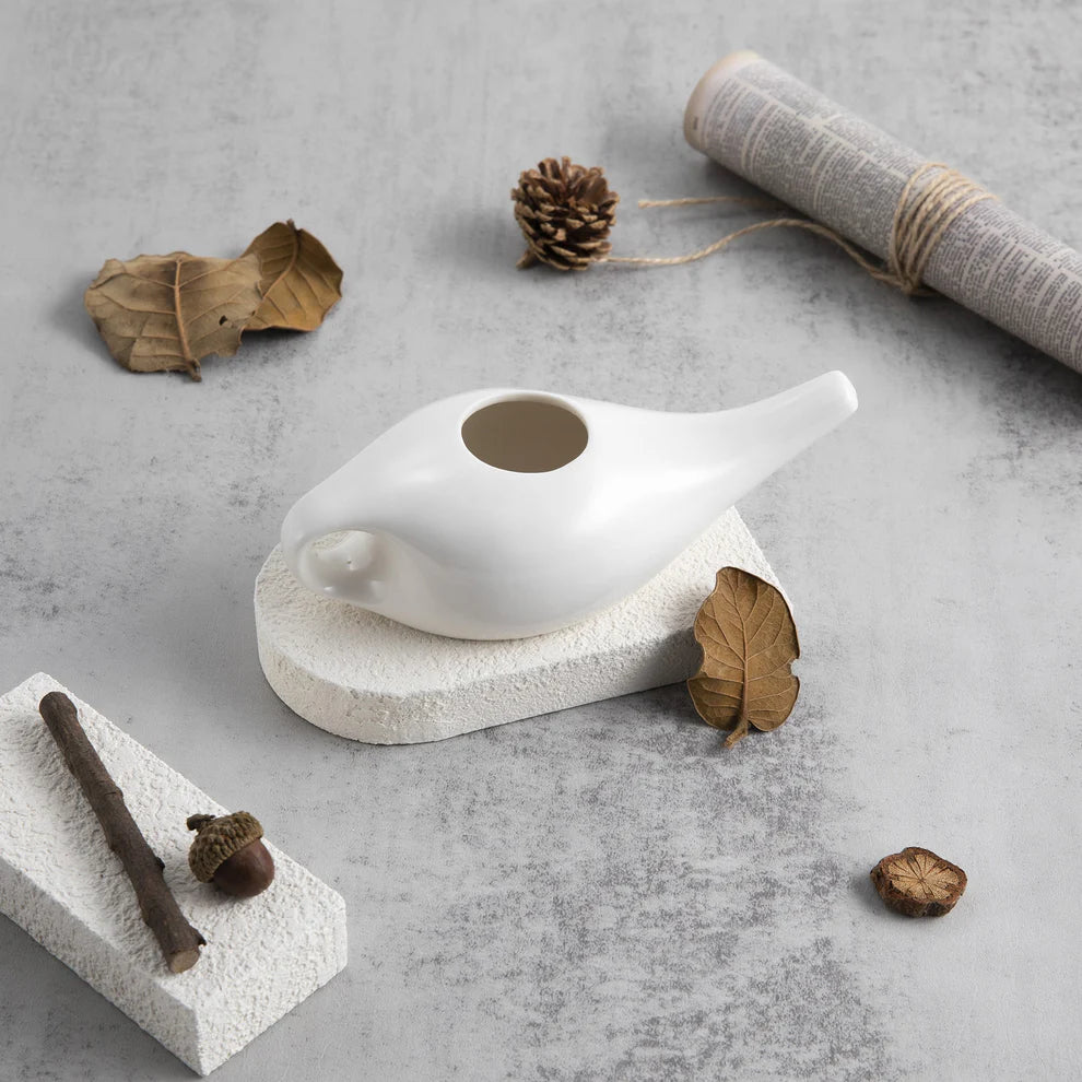 Ceramiczne naczynie myga Nasal Neti Pot