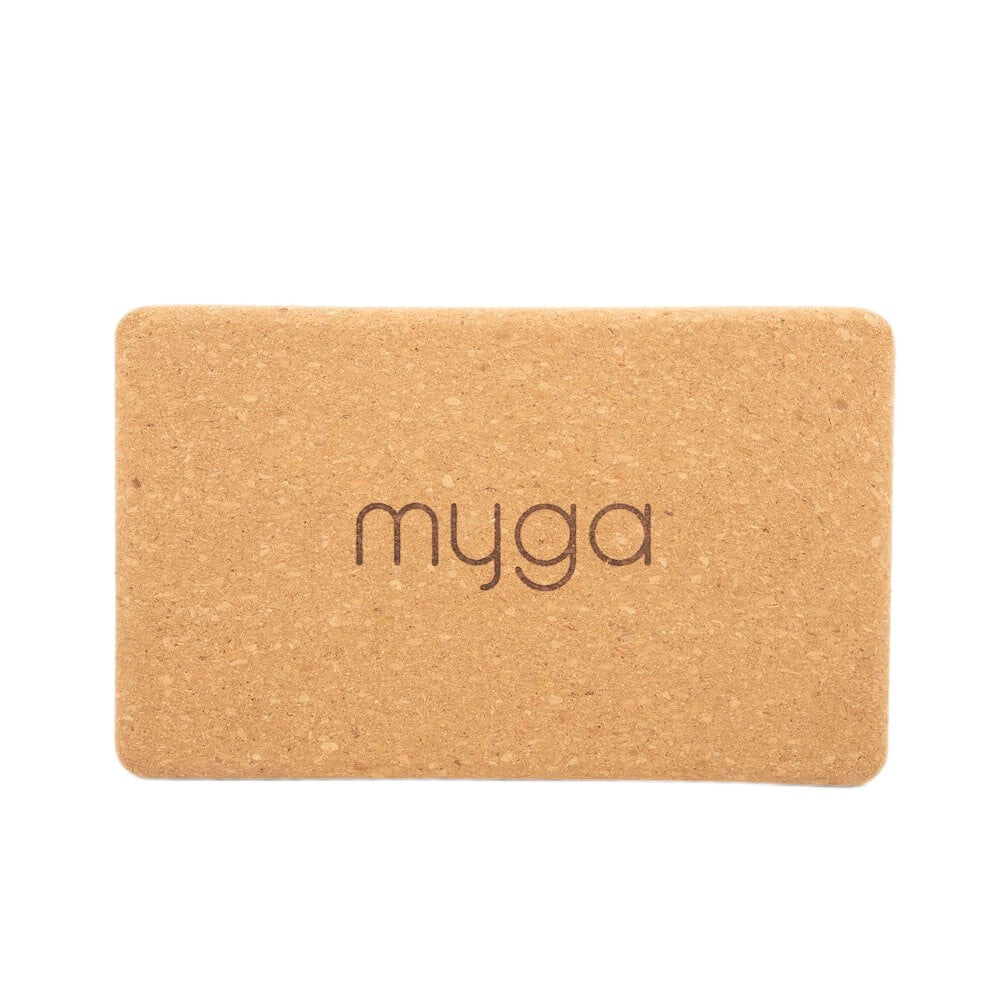 Korkowy klocek do jogi myga Cork Block