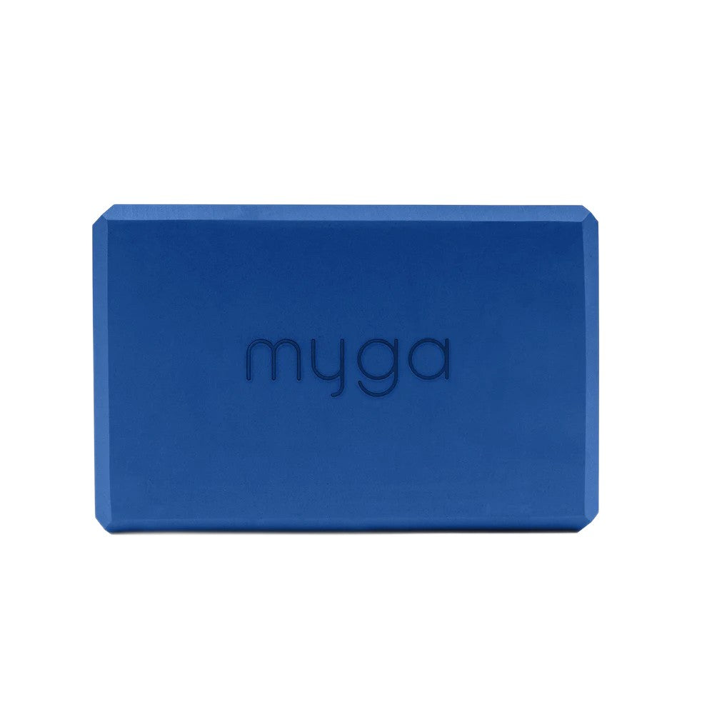Klocek do jogi  myga Foam Block - granatowy