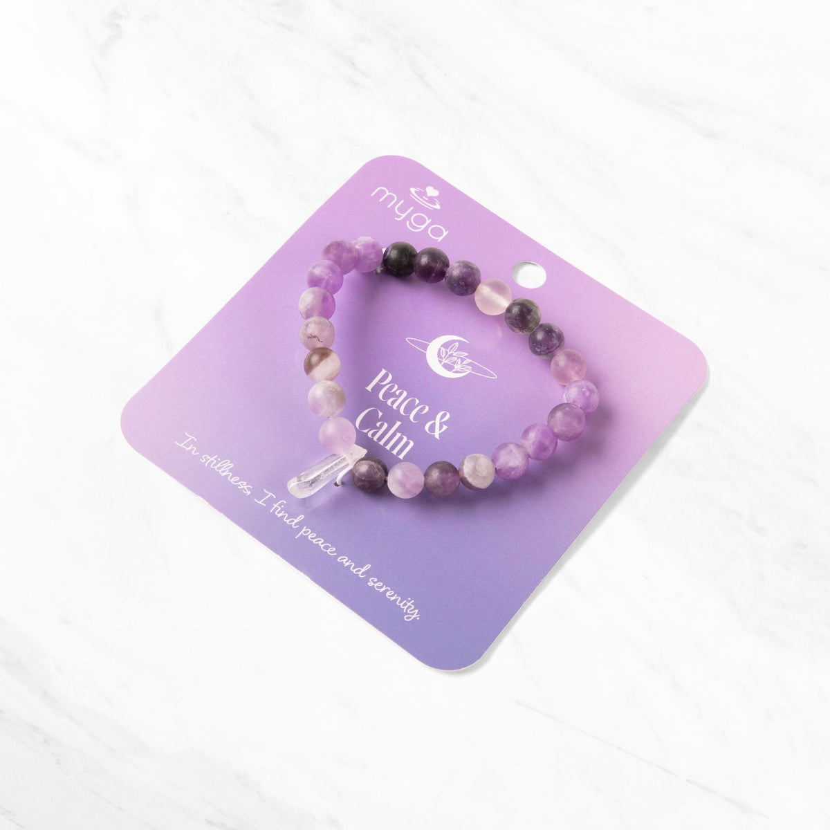 Bransoletka myga Crystal Peace & Calm