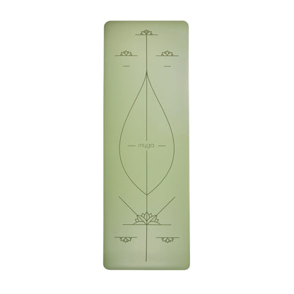 Mata do jogi myga - Alignment 6mm XL - zielony