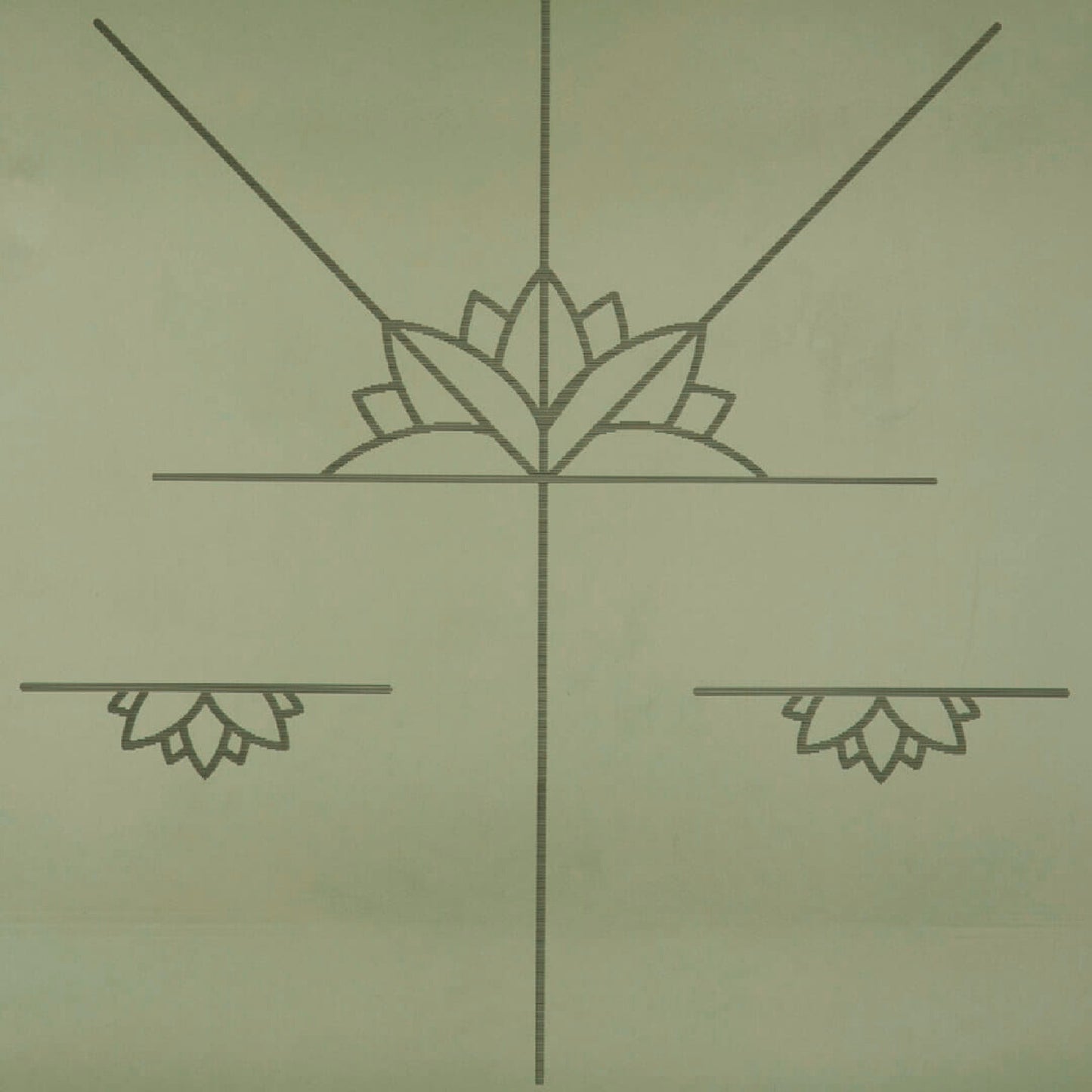 Mata do jogi myga - Alignment 6mm XL - zielony