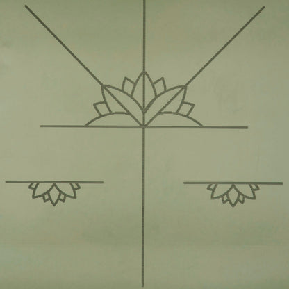 Mata do jogi myga - Alignment 6mm XL - zielony