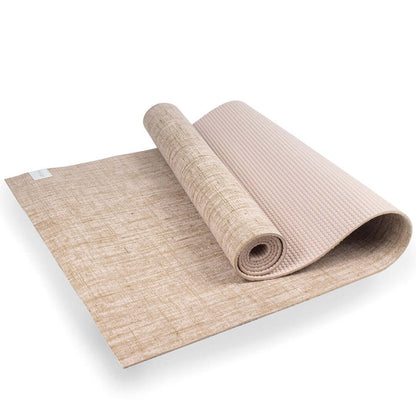 Mata do jogi myga Jute 5mm - beżowy