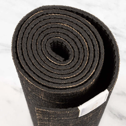 Mata do jogi myga Jute 5mm - czarny