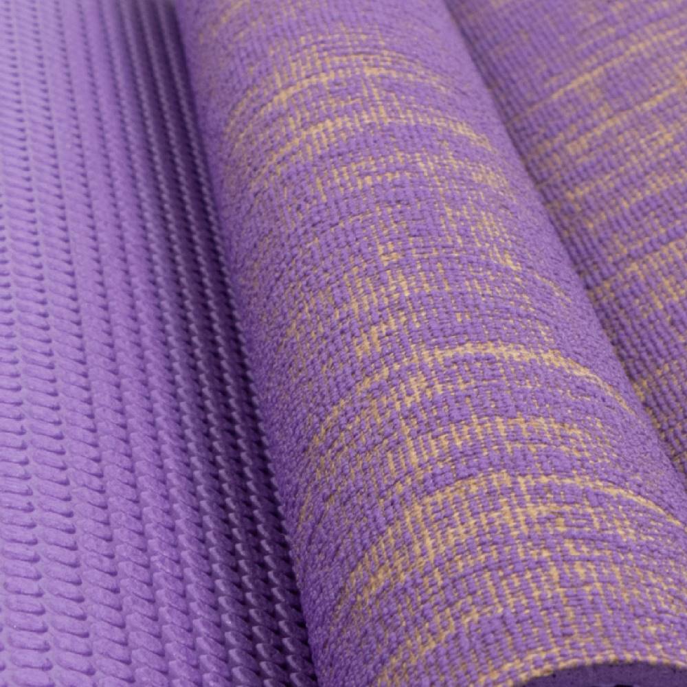 Mata do jogi myga Jute 5mm - fioletowy