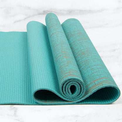 Mata do jogi myga Jute 5mm - turkusowy