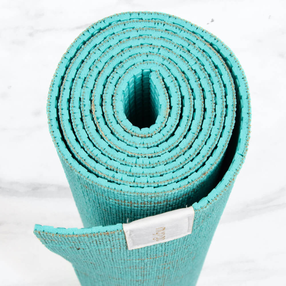 Mata do jogi myga Jute 5mm - turkusowy