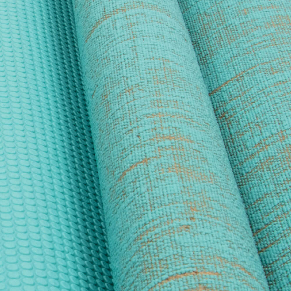 Mata do jogi myga Jute 5mm - turkusowy
