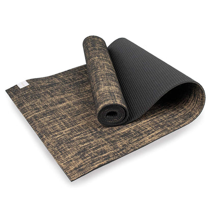 Mata do jogi myga Jute 5mm - czarny