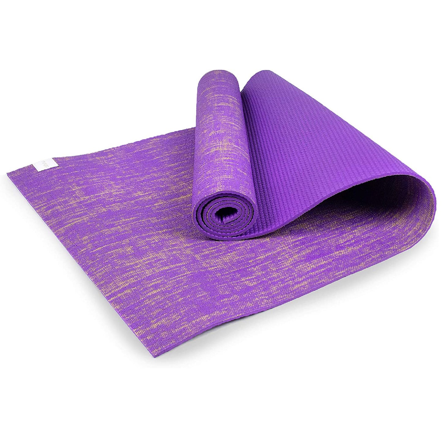 Mata do jogi myga Jute 5mm - fioletowy