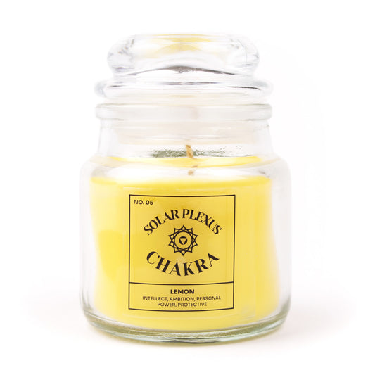 Naturalna świeca sojowa 7 czakr - Lemon