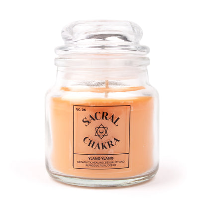 Naturalna świeca sojowa 7 czakr - Ylang Ylang