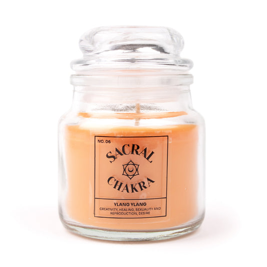 Naturalna świeca sojowa 7 czakr - Ylang Ylang