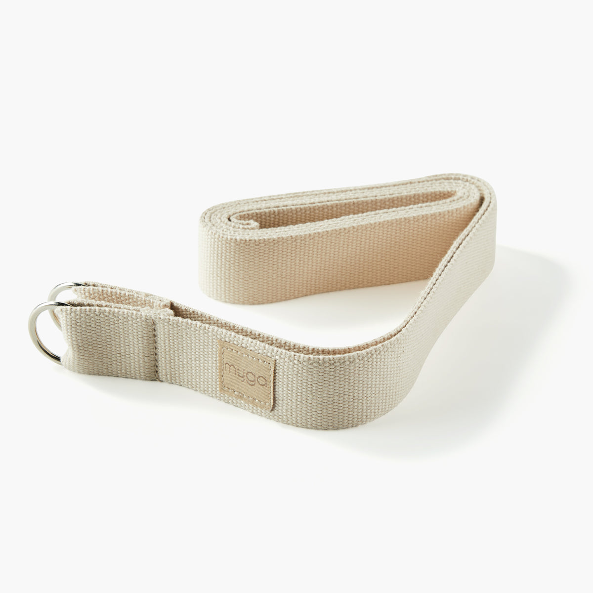 Pasek do jogi 2 w 1 – beżowy (Sand)
