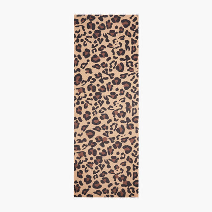 Zestaw do jogi Leopard Yoga Set: mata, klocek, pasek