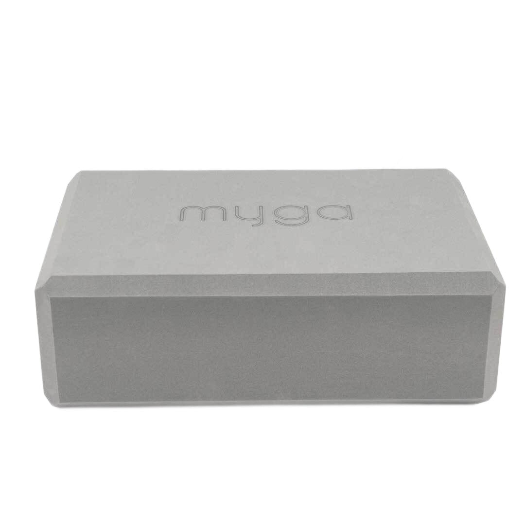 Klocek do jogi myga Foam Block - szary